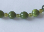 Preview: nephrite jade and peridot necklace